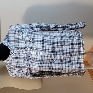 Lucky Brand Plaid Blouse